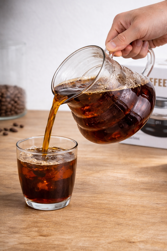 Server para Cafetera Goteo Dorado 400ml