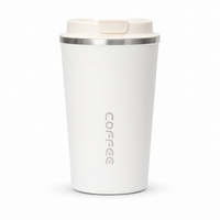 Vaso Termo Termico Compacto 380 ml Blanco para Cafe