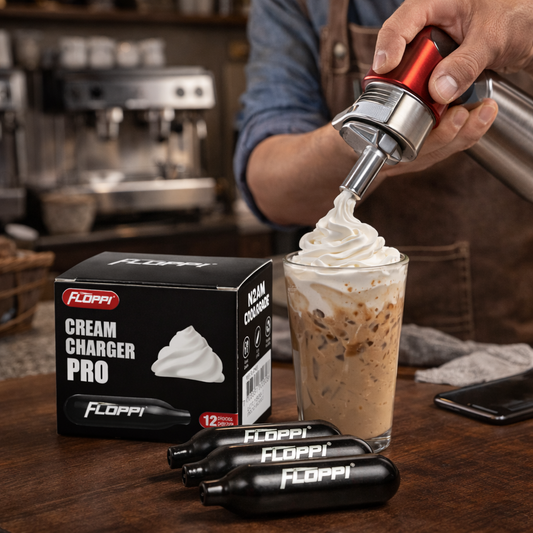 Balas Dispensador de Crema Batida Cápsulas N2O para Chantilly