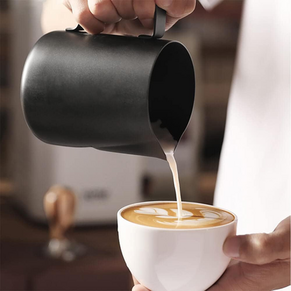 Jarra Cremadora Negro Mate Arte Latte / 350ml / 600m / 1000ml
