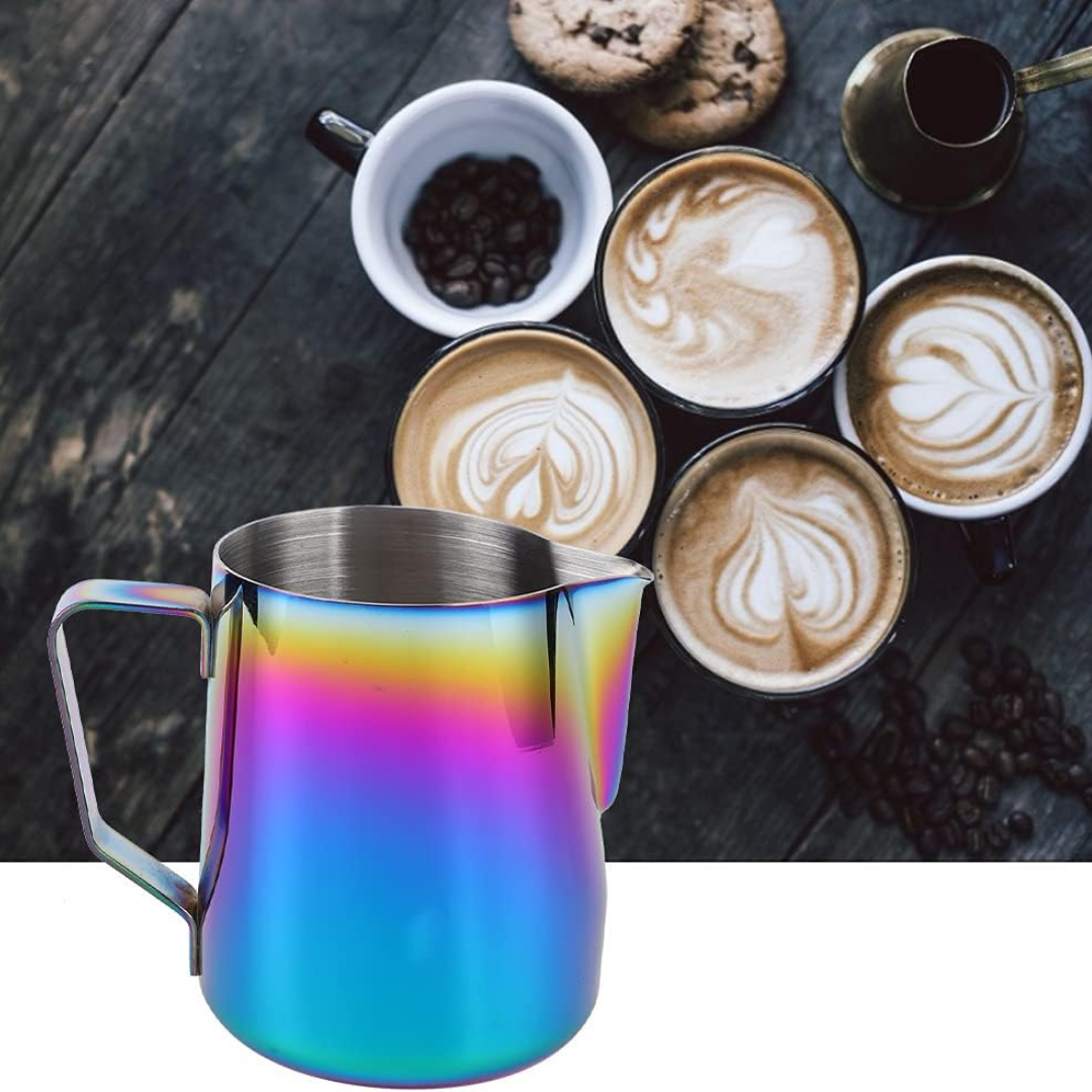 Jarra Espumadora de Leche para Arte Latte Tornasol 350ml / 600ml