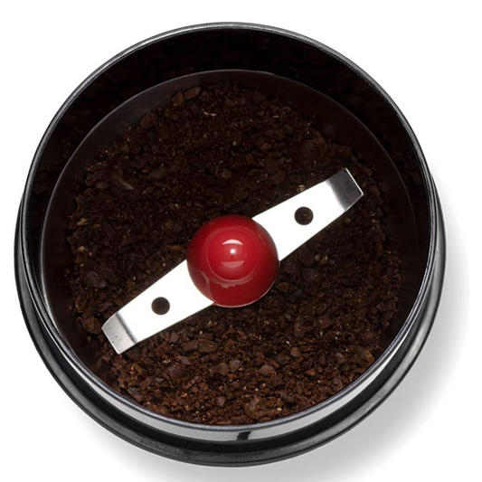 Bodum Molino Eléctrico Bistro Original de Cuchillas Plata Brillante