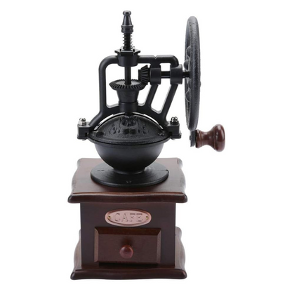 Molino Manual Vintage Café 30gr  Artesanal con Detalles en Madera