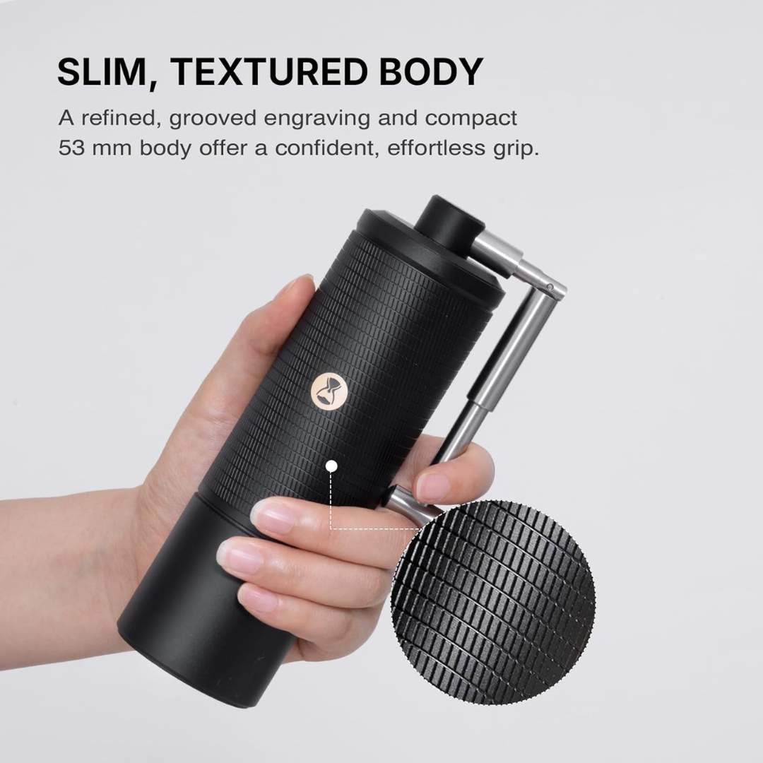 TIMEMORE C5 PRO – Molino Manual de Competencia con Ajuste de Precisión y Mango Plegable