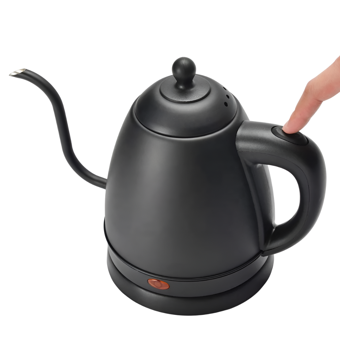 Calentador Cuello de Ganso Negro Electrico Apagado Automatico 1200ml