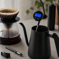 Termometro Digital Para Cafe y Leche con Sonda y Clip