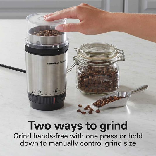 Molinillo Electrico Hamilton Beach Ajustable Grind para Café