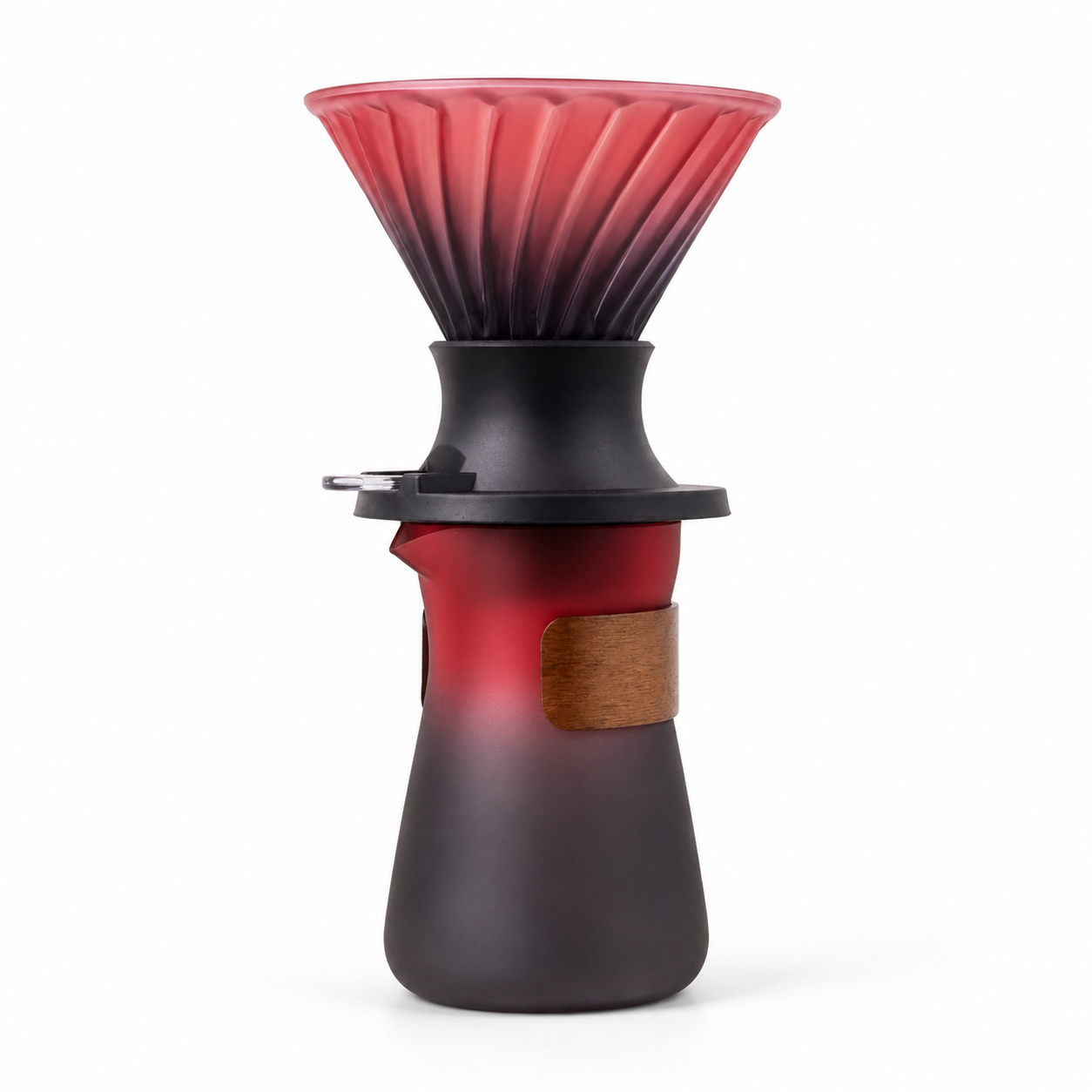 Kit Elegante Cafetera Dripper V60 Tipo Hario Switch con Server 400ml
