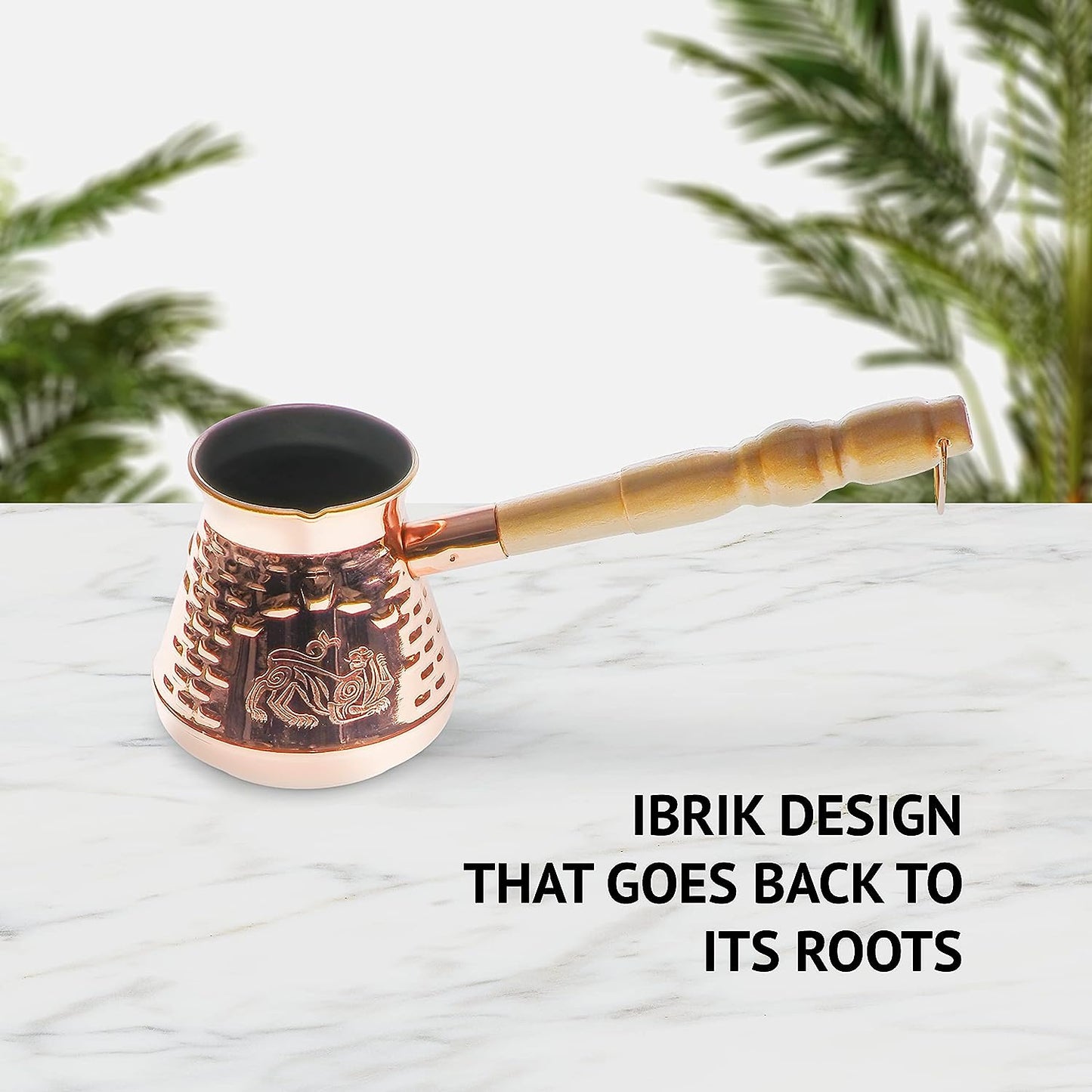 Juego de Café Turco: Ibrik + Taza + Cuchara