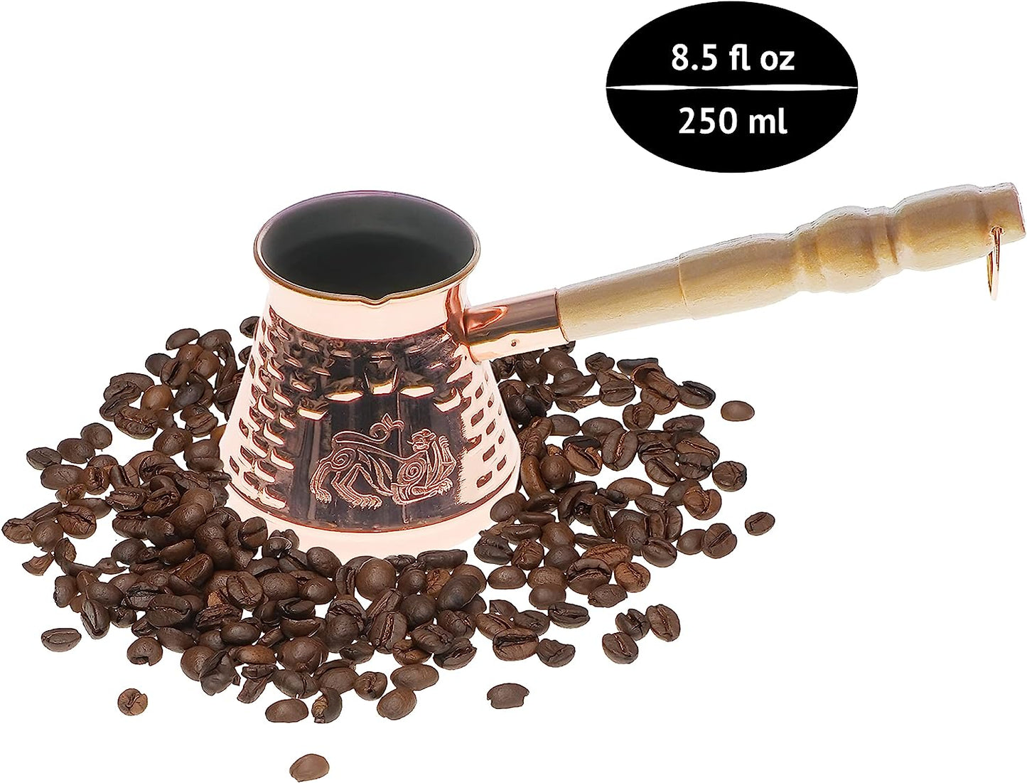 Juego de Café Turco: Ibrik + Taza + Cuchara