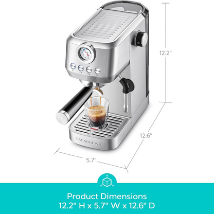 Máquina Espresso CASABREWS 3700 20 bares 58mm
