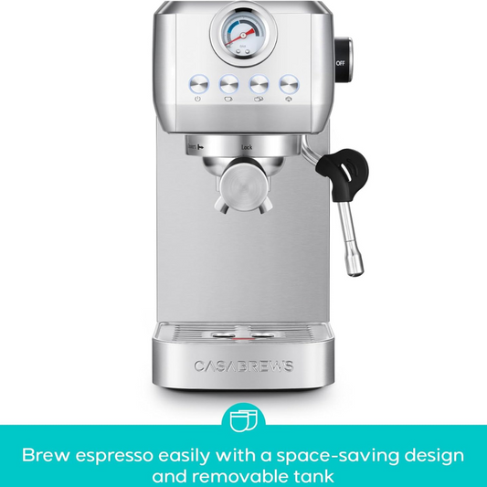 Máquina Espresso CASABREWS 3700 20 bares 58mm