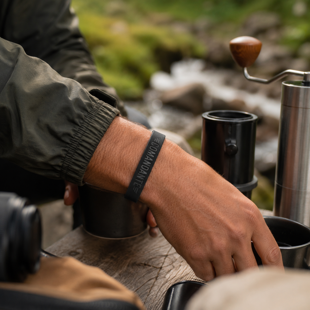 Pulsera Molino Cafe Comandante Negra Small  | Grip para C40 y C60