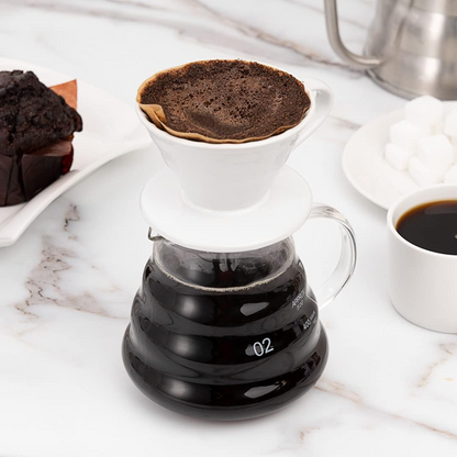 Server de Café 600ml Cristal Borosilicato de Alta Calidad