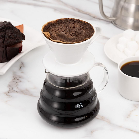 Server de Café 600ml Cristal Borosilicato de Alta Calidad