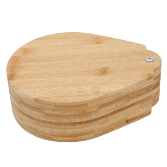 Bordeador de Copas Bambu de 3 Puestos para Bartender