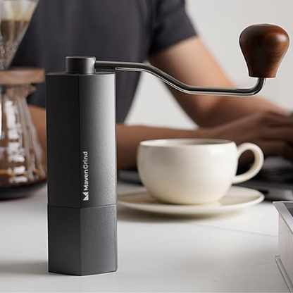 Moledor para Café Gris Ajustable Acero Inoxidable 35gr