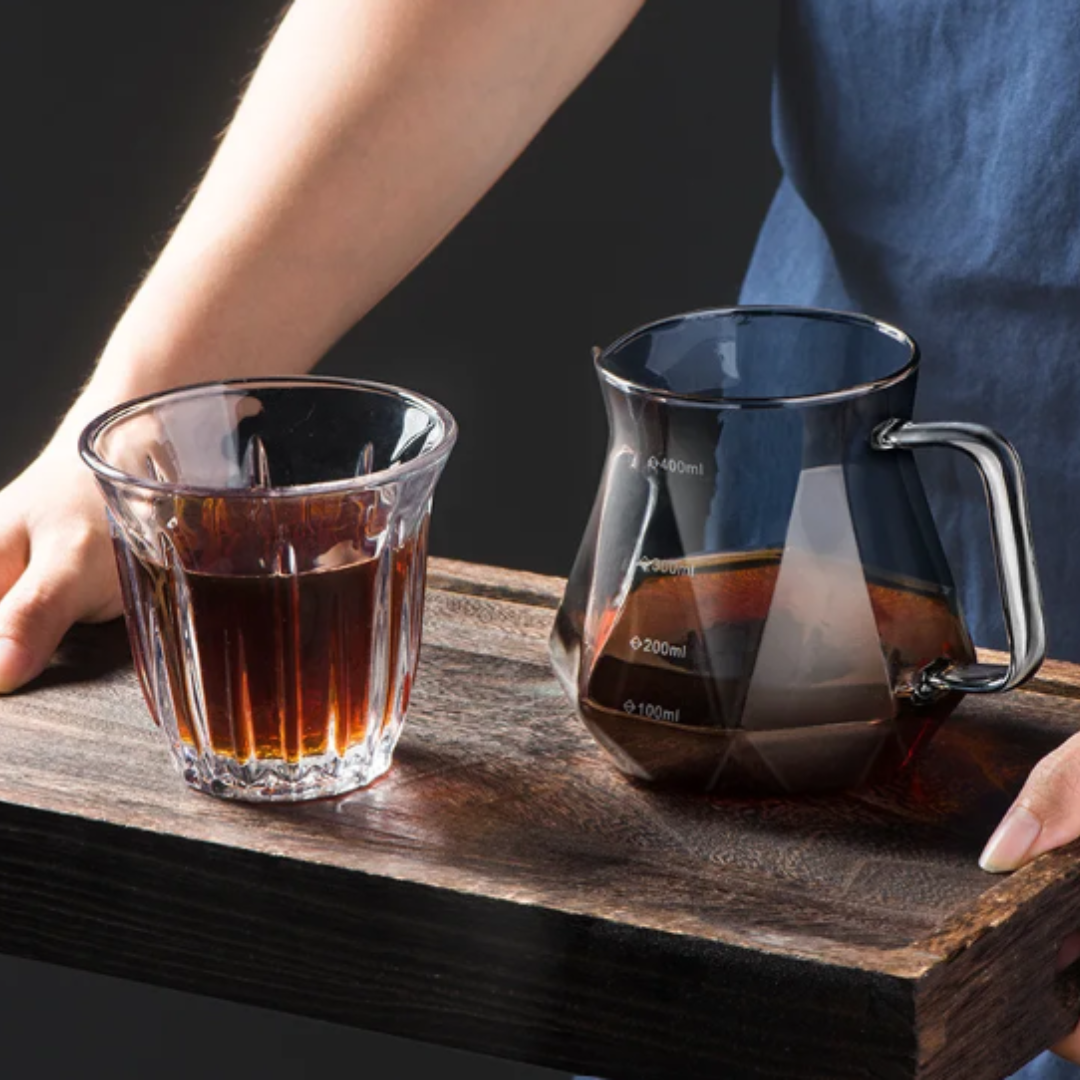 Jarra Server de Barismo Pro Diamante Humo 600ml para Métodos Filtrados