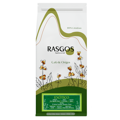 Café Especial Geisha | Exótico 250 g | San Agustín, Huila