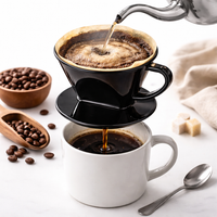 Cafetera Drip Plastica Melitta #4 Negra