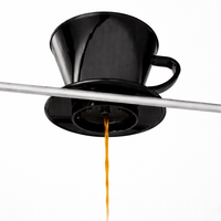 Cafetera Drip Plastica Melitta #4 Negra