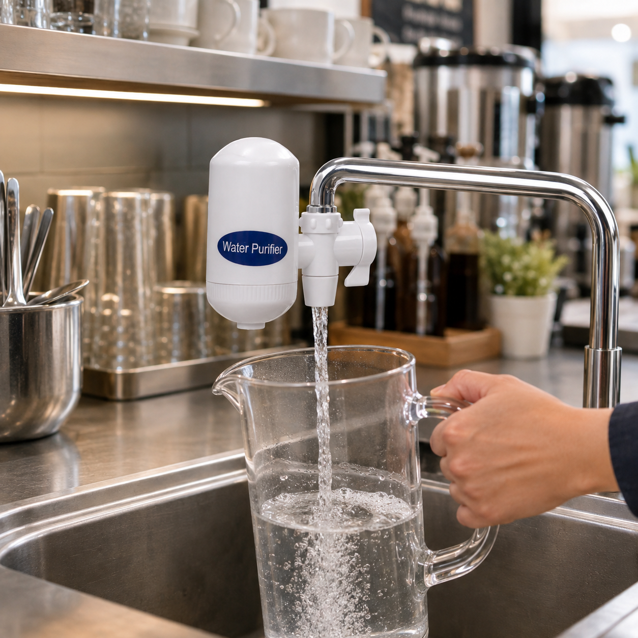 Purificador Filtro de Agua para Grifo | Café y Bebidas | Negocios HORECA