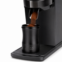 Gramera Digital Recargable con Vaso Dosificador para Café Espresso y Filtrados 58 mm