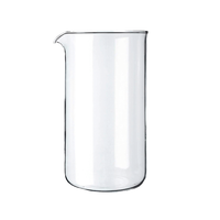Vaso de Borosilicato para Repuesto de Prensa Francesa 800ml