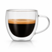 Pocillo Vaso Doble Pared 150ml para Cafe y Cappuccino