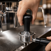Tamper para Cafe 58mm Maquina Espresso en Acero Inoxidable