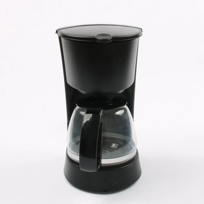 Cafetera Eléctrica Negra para el Hogar u Oficina – 6 Tazas, 600 W