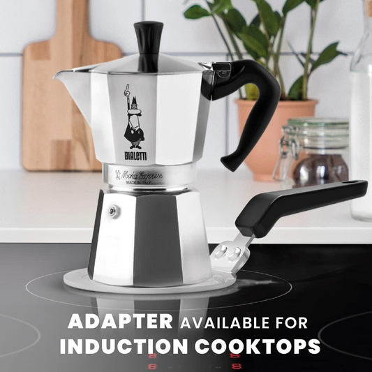 Bialetti Cafetera Moka Italiana Espress en Aluminio 3 Tazas