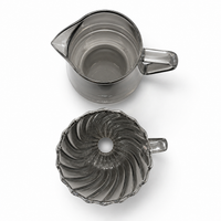 Kit V60 Clear Black con Server 01 de 400ml