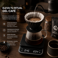Gramera Profesional con Temporizador 0.1g hasta 3 Kg