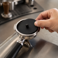 Filtro Ciego de Silicona para Limpieza de Máquina Espresso