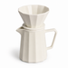 Kit Dripper Goteo White Diamante | Cafetera Metodo V60 con Server Punta Fina