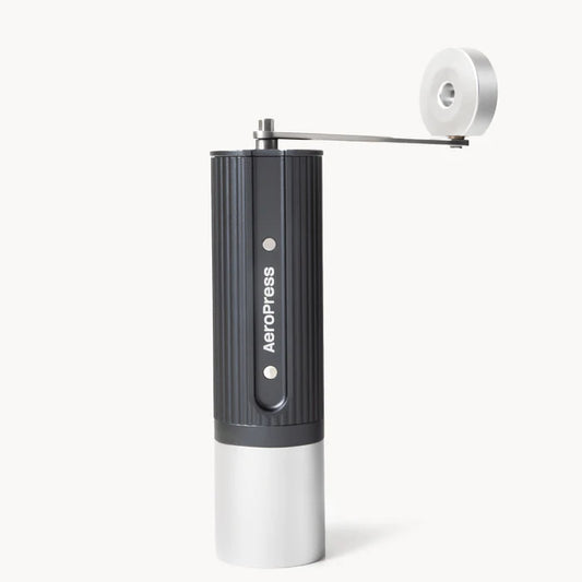 Molino Manual Profesional AeroPress Muelas Conicas Italianas en Acero Inoxidable Ajuste 60 Clics