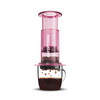 AeroPress Clear Rosa Original 4 tazas Embolo a Presion