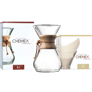 Combo Cafetera Chemex + 100 Filtros Originales