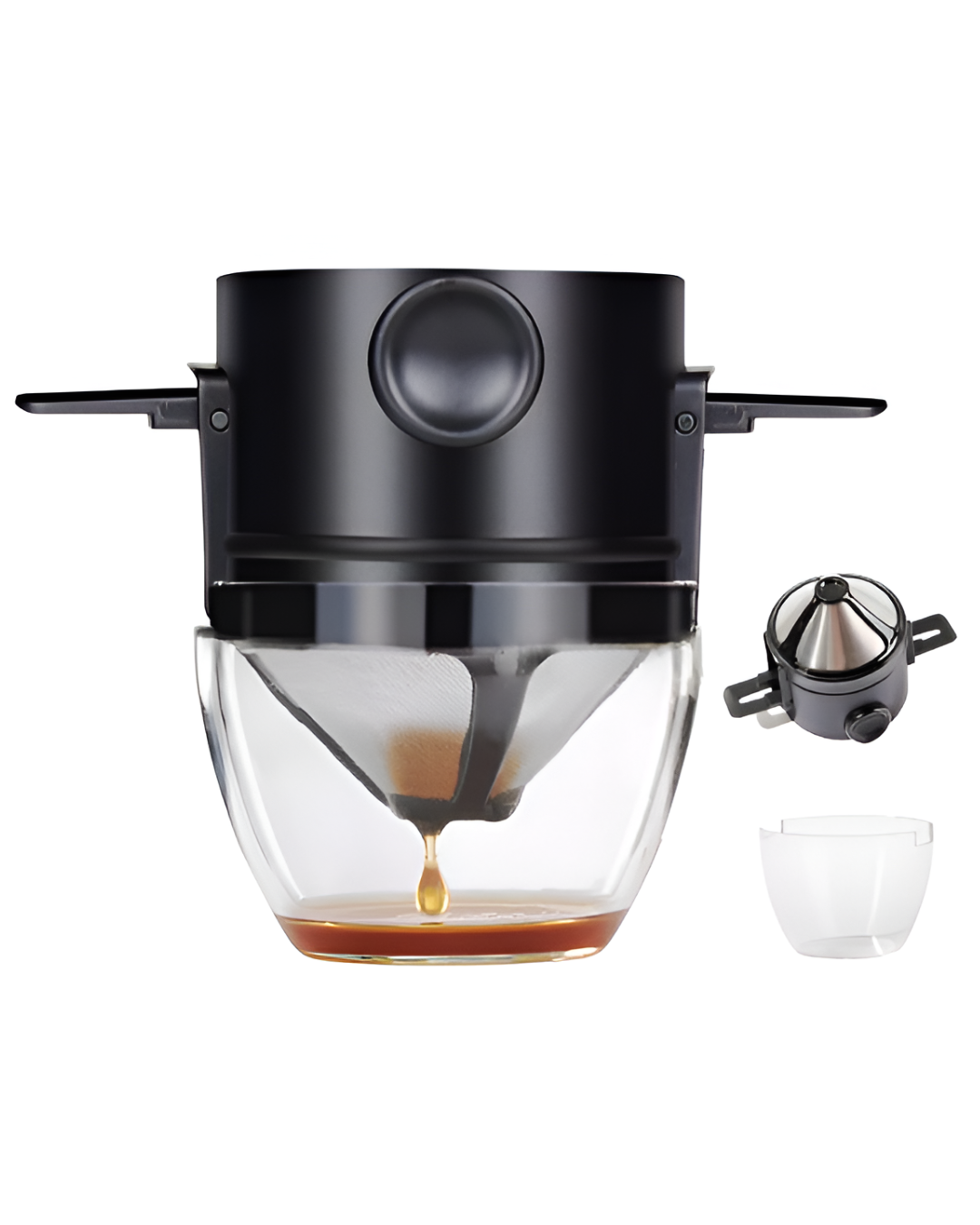 Filtro Plegable Viajero V60  Negro