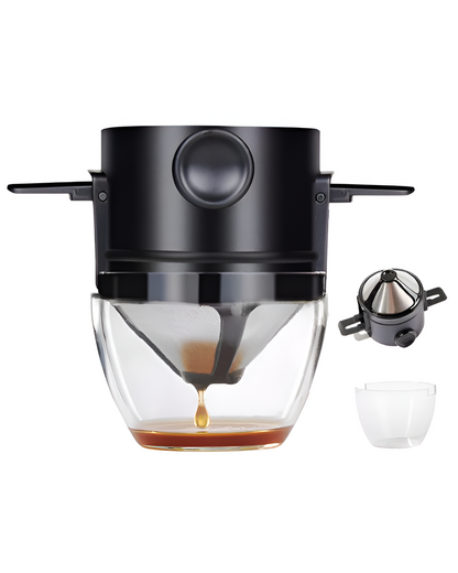 Filtro Plegable Viajero V60  Negro