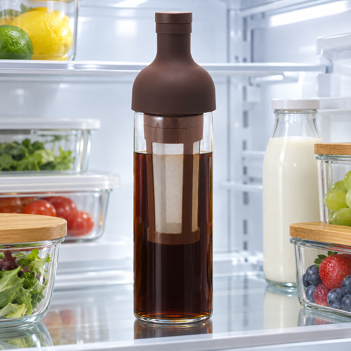Botella de Vino Hario Cafetera Cold Brew Extracción de Café Frio 650ml