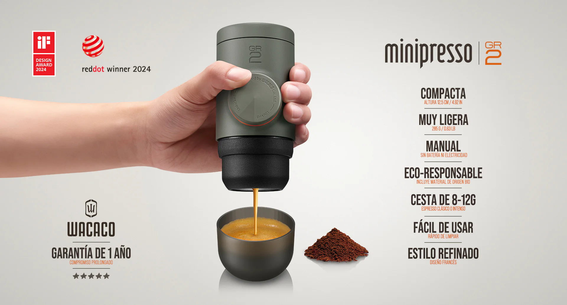 Pensado para entornos urbanos y móviles (trabajo, carro, oficina).