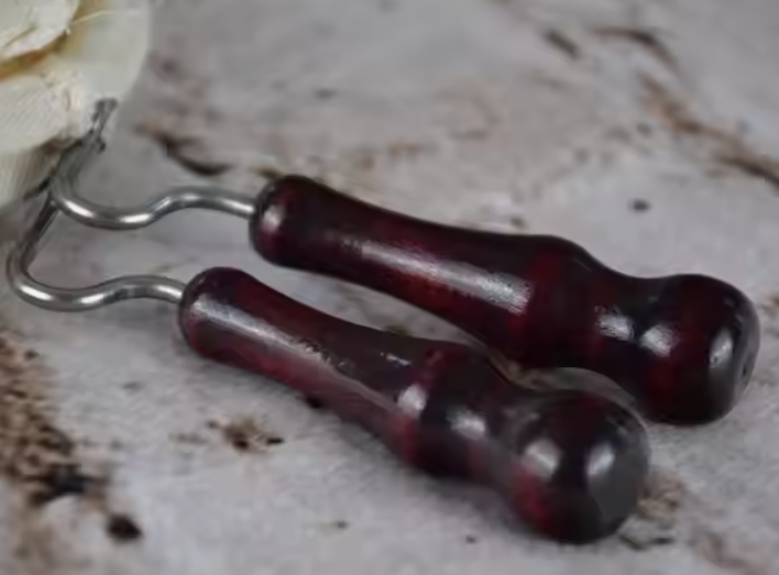 Filtro de Tela Franela Mango en Madera para Café Reutilizable Goteo