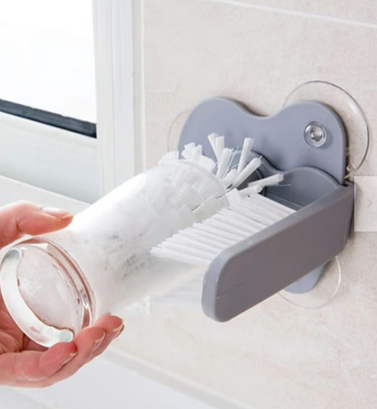Cepillo para Vasos Doble Cara Ideal para el Hogar o Negocios