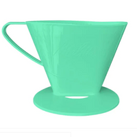 Cafetera Melitta Verde Agua Marina Original #100 para 2 Tazas