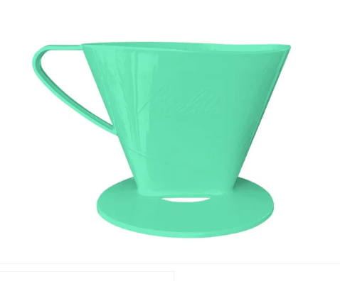 Cafetera Melitta Verde Agua Marina Original #100 para 2 Tazas