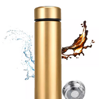 Termo con Termometro Digital Dorado 500ml
