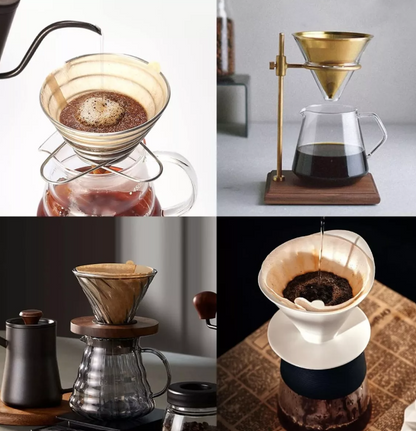 Filtros Cafetera V60 Hario Original 02 Natural x100uds