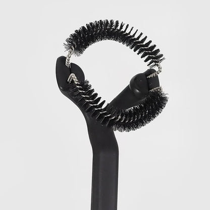 Diseñado para encajar como un portafiltro y limpiar eficazmente los bordes del grupo. Duradero, ergonómico y lavable.